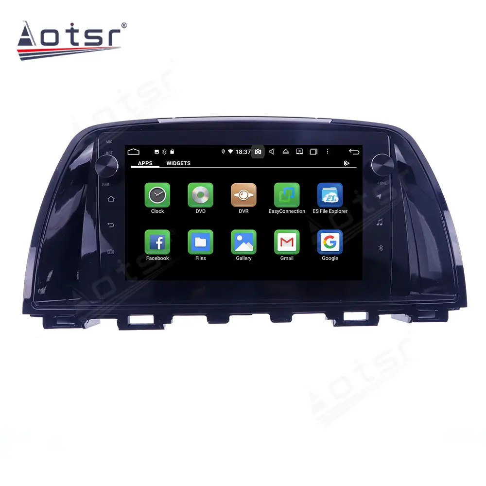 2 + 16G Car Multimedia Player GPS Navigation Unidade Central de Rádio Gravador de Fita de Áudio Estéreo Para Mazda Atenza 2015