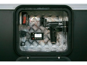 新的22英尺大铝框架房车玩具拖车，可以拖拉汽车旅行拖车门廊，带室外厨房