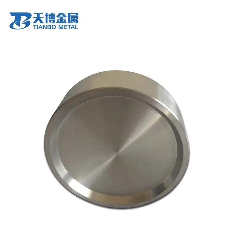 99.95% puro Nb niobio Sputtering Target per rivestimento PVD Optics Industry manufacturer baoji tianbo metal company