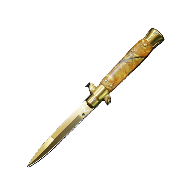 Orange shell golden blade