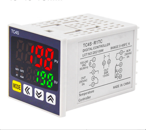 TC4S 48*48 K Tipo de entrada Pantalla digital Controlador de temperatura PID inteligente Instrumento SSR + RELÉ Salida de 4-20mA - Product Image 1