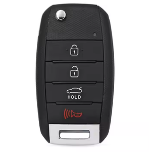 4 Buttons Car Key Shell Vehicle Keys Folding Remote <strong>Control</strong> Replacement for Kia K3 <strong>K5</strong> - Product Image 1