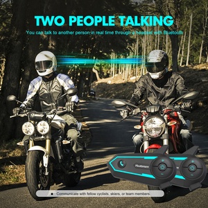 Intercomunicador con Bluetooth 5,2 Para casco de motocicleta, interfono inalámbrico, intercomunicador, IP67, auriculares impermeables para llamadas - Product Image 3