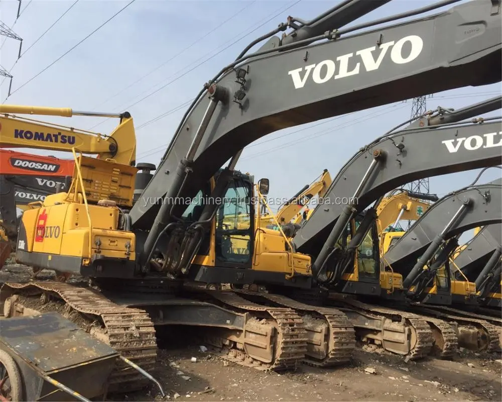 Usato originale coreano VOLVO EC360D escavatore cingolato/macchina pesante scavatrice di seconda mano per la costruzione