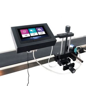 La più recente stampante a getto d'inchiostro della parete della bottiglia della data di scadenza Online a buon mercato/macchina da stampa automatica del codice Batch per la bottiglia - Product Image 3