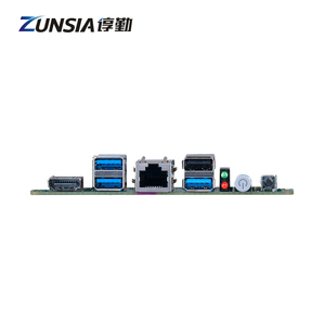 Zunsia OEMIntel i3-N305 Gen N100産業用コンピューターメインボード6 Lan POE DDR5X86ルーターファイアウォールNanoitxマザーボード