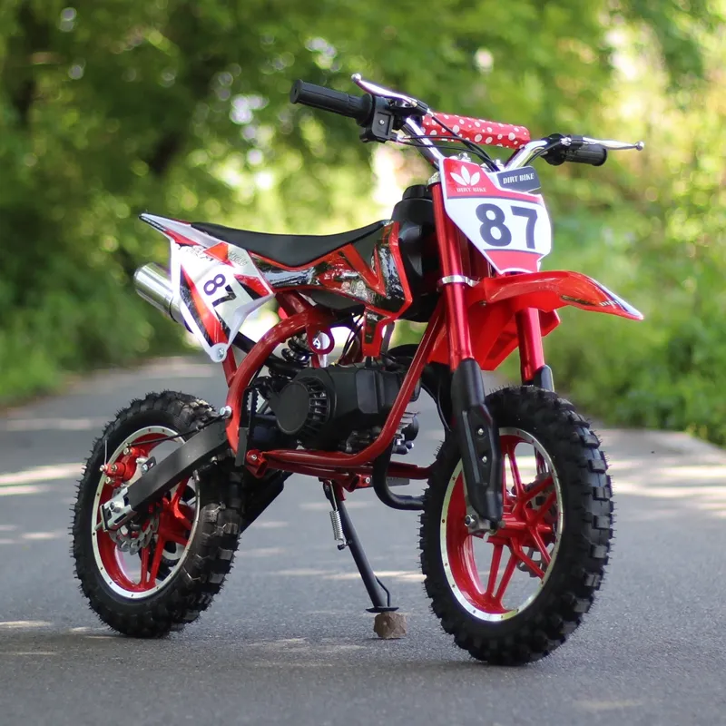 卸売49ccミニダートバイク工場CE付き、子供のための新しいミニオートバイ玩具サプライヤー