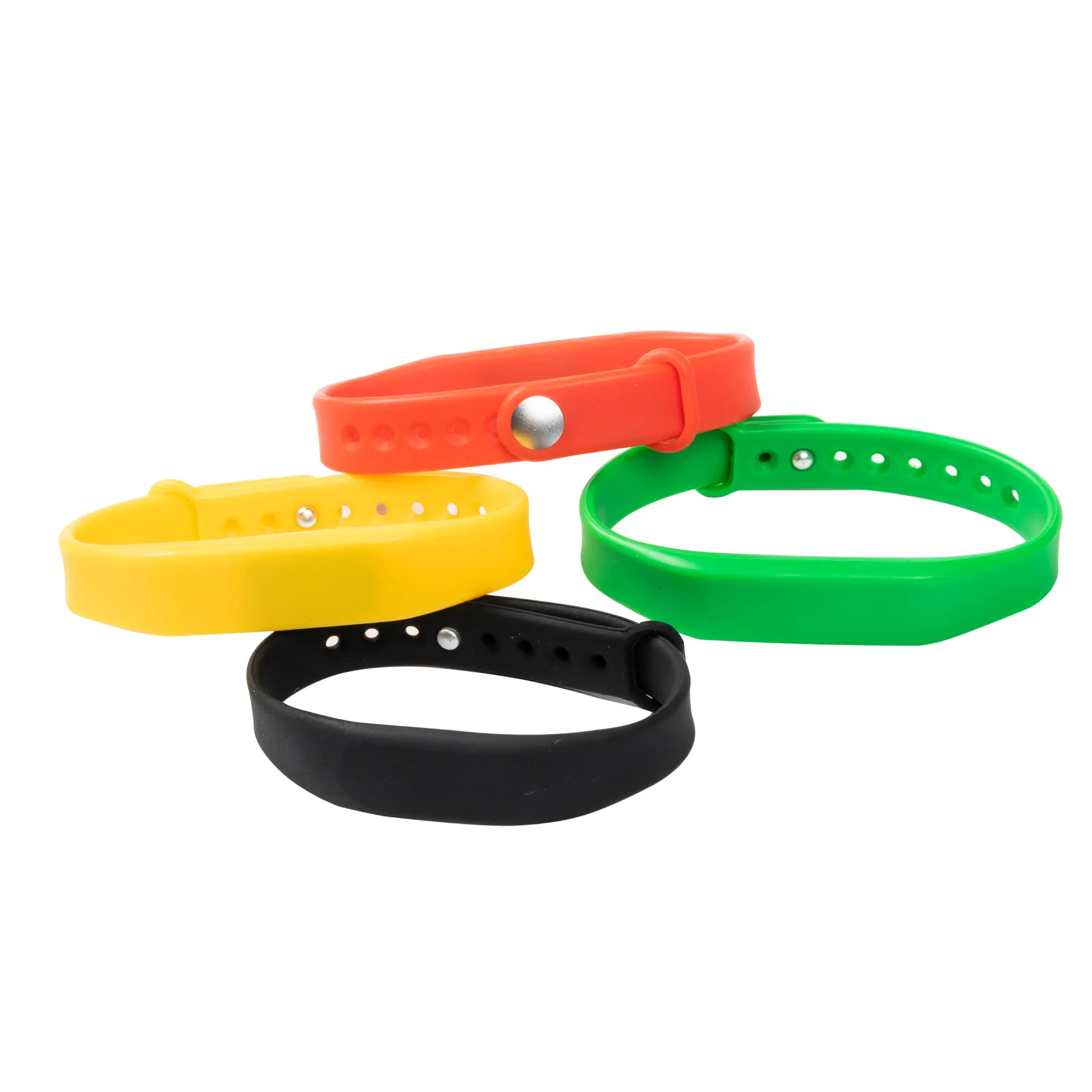 NFC Bracelet Wristband With Logo Custom 13.56Mhz Silicone Wristband For Event
