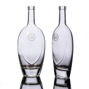 免费样品尺寸玻璃烧瓶酒瓶批发 - Product Image 1