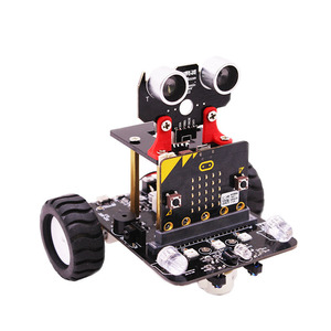 Yahboom Micro: Bit Smart Robot Car Kit Python-Programmier-Lernkit Kompatibel mit BBC Micro: Bit V2/V1.5