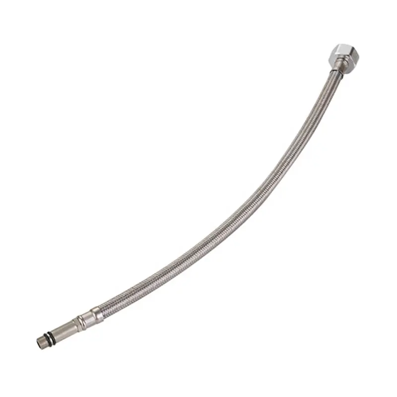 Manguera Flexible de acero inoxidable 304, tubería trenzada para grifo de fregadero de cocina, manguera trenzada para Mezclador