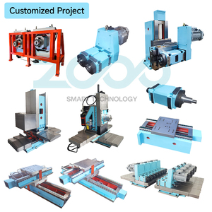 High Precision Swivel Base Milling <strong>Machine</strong> X Y <strong>Axis</strong> Cross Slide <strong>Table</strong> - Product Image 3