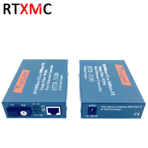 Netlink HTB-3100AB 100MファイバーメディアコンバータースイッチbncからファイバーメディアコンバーターTKAファイバーメディアコンバータータイプ1SC1RJ45 Netw