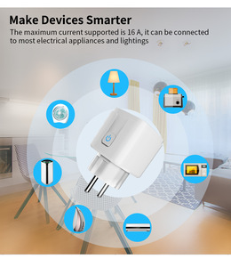 Tuya Smart Plug WiFi EU 16A/スマートソケットおよびパワーモニター時限スマートライフサポートAlexaのGoogleHome - Product Image 6