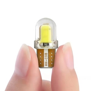 T10 RGB <strong>LED</strong> COB Colorful Control Indicator Bulb <strong>Led</strong> Intreior Car Lights W5W Control Car Width Light Strobe Atmosphere Light - Product Image 1