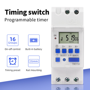 Regolatore elettronico del tempo Smart Timer Display LCD programmabile controllo del tempo di illuminazione interruttore di temporizzazione