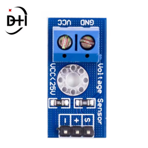 Smart Electronics DC 0-25V Módulo de sensor de voltaje estándar Prueba de ladrillos electrónicos Robot inteligente para Arduino Diy Kit