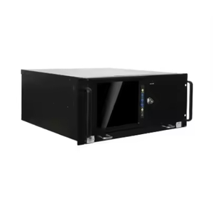 19 Inch 4U Rackmount Chassis Industrial Workstation <strong>Computer</strong> Server case with 8.4 '' LCD Screen - Product Image 3