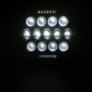 Yeni geliştirilen araç aydınlatma sistemi, LED sürüş Driving 12V 24V 7 inç yuvarlak yüksek güç kamyon Spot Led İş işık - Product Image 5