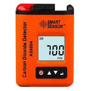 SENSOR INTELIGENTE AS8804 Mini Detector de dióxido de carbono digital portátil con clip Probador de concentración de gas CO2 - Product Image 1