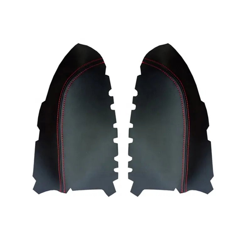 2PCS Morbido In Microfibra In Pelle Per Auto Anteriore del Pannello della Porta Bracciolo Copertura Fit per Honda pilot 2009-2015