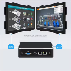 デュアルネットワークミニPC Intel I5 5200U CNプラグSSDハードドライブFanlessデザインとオプションのWiFi Linux OS