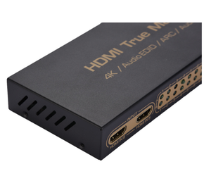 4K 6x2 HDMI Matrix 6 in 2 Out HDMI Switch Switcher Splitter Video Converter True Matrix 3D ARC Coaxial Toslink Audio Extractor - Product Image 4