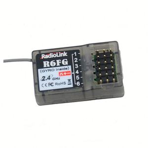 Radyolink R6FG V4 2.4GHz ISM Band 6 kanallar Gyro alıcı RC6GS RC4GS T8S/T8FB verici için 400 metre kontrol mesafesi - Product Image 1