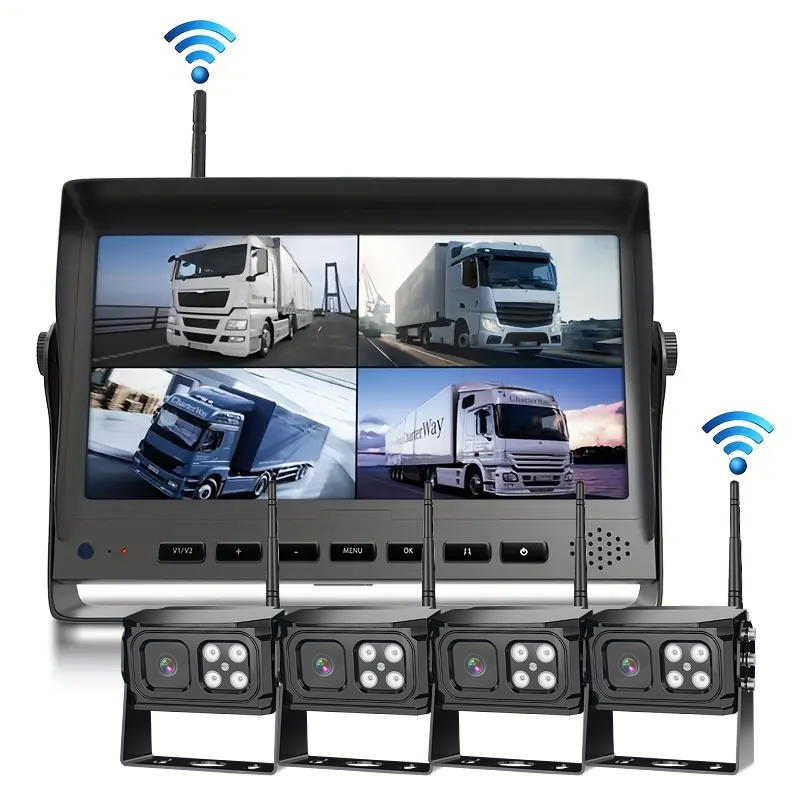7 Inch AHD Monitor+4Camera