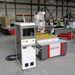 LUDIAO CHINA 1325 2040 Madera MDF Acrílico Grabado y corte Atc CNC Router con servomotor - Product Image 3