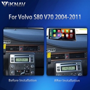 沃尔沃S80 V70 2004-2011内置Carplay 8.8英寸全球定位系统导航多媒体播放器触摸屏头单元安卓车载收音机 - Product Image 4