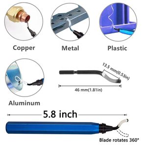 YouQi bıçak çapak alma aracı pah kesici kafa rotasyon çapak alma bıçakları BS1010 el çapak alma aracı - Product Image 2