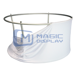 Tùy chỉnh Thông tư treo biểu ngữ cho triển lãm thương mại hiển thị thuốc nhuộm thăng hoa in căng thẳng vải trần hiển thị dấu hiệu - Product Image 4