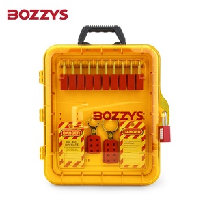 Çok kişi yönetimi ürün kategorisi kilitleri için asma kilitler çile etiketleri ile BOZZYS çoklu kombinasyon kilitleme kutusu kitleri - Product Image 3