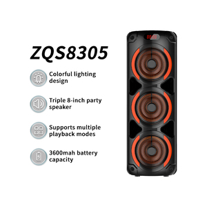 ZQS8305เพิ่มบรรยากาศงานปาร์ตี้ของคุณด้วยเสียงอันทรงพลัง: ลำโพงบลูทูธปาร์ตี้ระดับพรีเมียมเพื่อความบันเทิงที่ดีที่สุด - Product Image 4