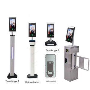 Cloud Network AI Biometrische Zeiter fassung Zugangs kontrolle Gesichts gerät Gesichts erkennung mit Wifi Gsm School - Product Image 3