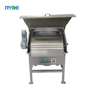 鼓式滤网设备用于污泥废水处理旋转压力过滤器 - Product Image 2