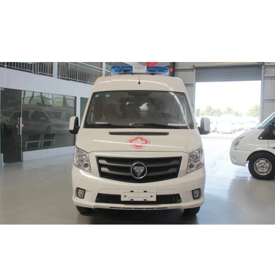 Coche de negocios ambulancia chino Foton Toano Escort coche efectivo camión equipo médico Hospital instalación motor diésel para adultos