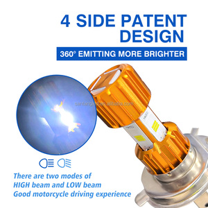MOTOLED motosiklet H4 LED far aydınlatma sistemleri baba20d H6 yüksek parlaklık CSP - Product Image 4