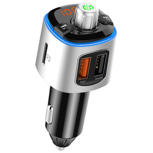 Vendita di prodotti per auto Bluetooth Kit telecomando USB caricabatterie per auto Wireless FM trasmettitore di ricarica Stereo per auto MP3Player - Product Image 1