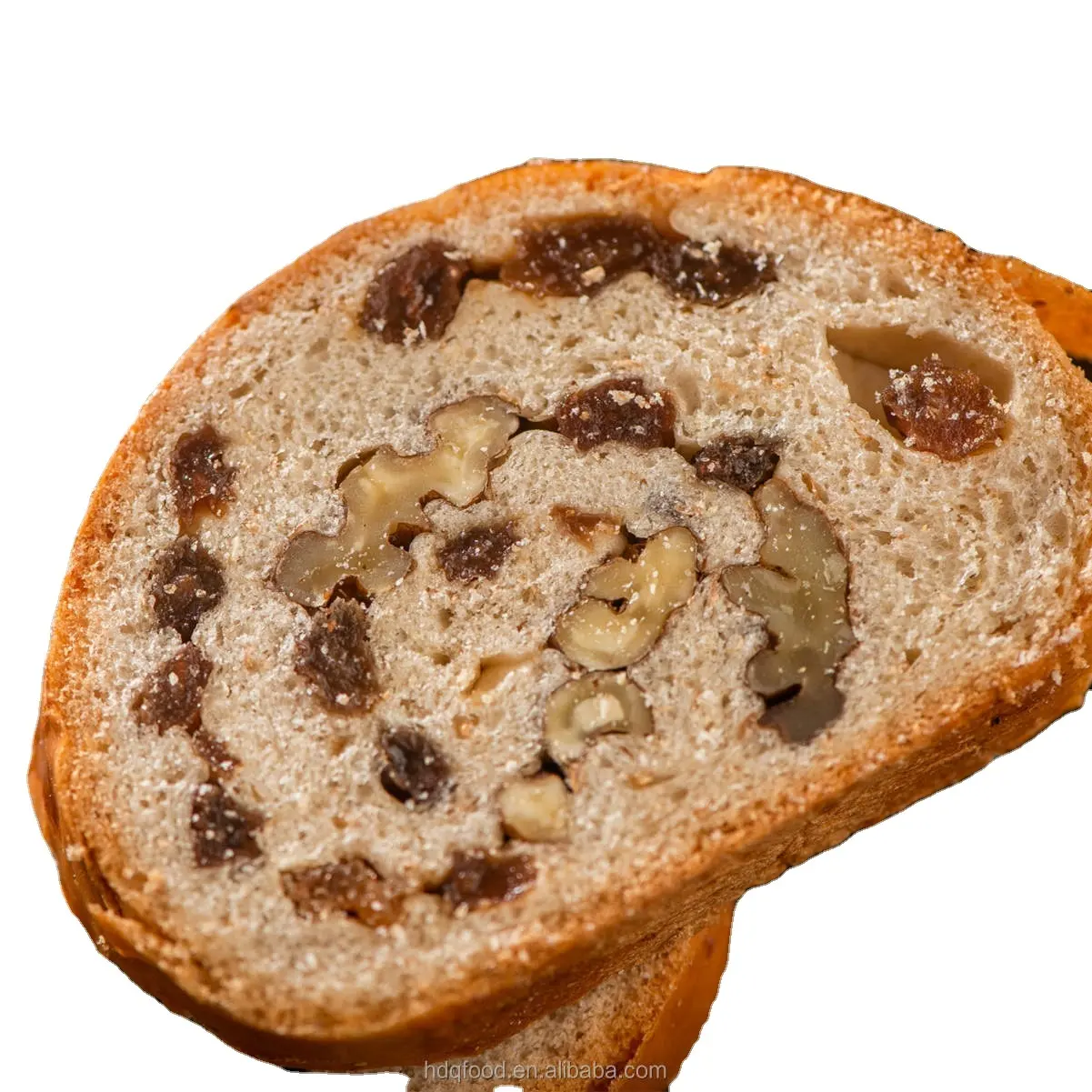 Hot Sale healthy Raisins and Walnut Whole Wheat Bread Leba Bread