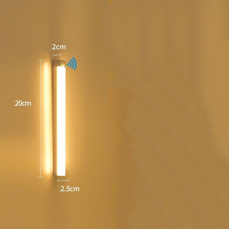 20cm warm light, induction switch, 1W