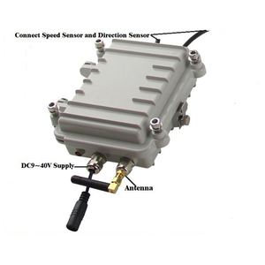 Sensori elettronici di velocità del vento e direzione del vento ad alta risoluzione