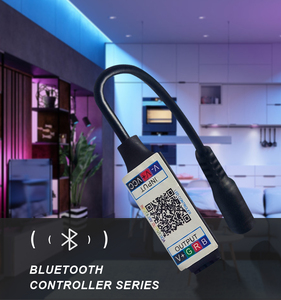 Индивидуальный мини для Bluetooth RGB светодиодный контроллер умное управление освещением и диммер с беспроводным управлением - Product Image 1