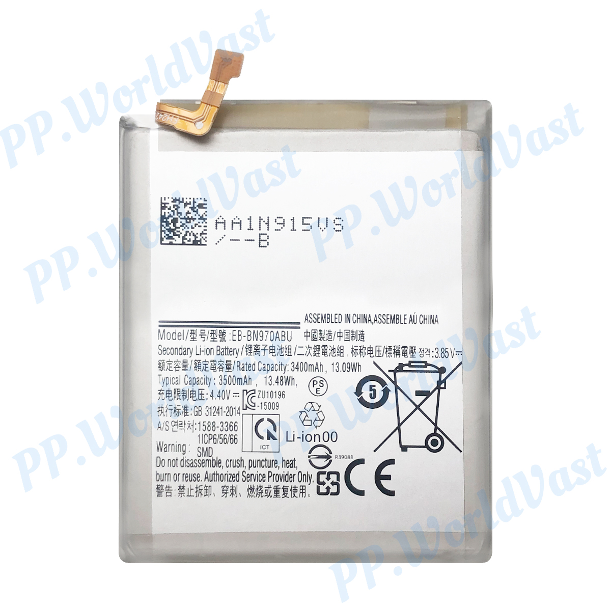 สำหรับ Samsung Note 10 + 10 Plus แบตเตอรี่