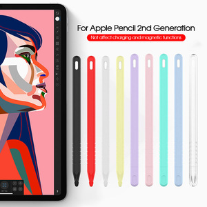 Kalem tutacağı tutucu kılıf Apple kalem aksesuarları silikon kol örtüsü Apple iPad kalem 2 darbeye dayanıklı - Product Image 4