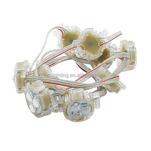 Permanente IP68 Ws2811 digitale programmabile indirizzabile DMX RGB RGBIC 30mm RGBW Pixel Led Dot stringa facciata modulo punto luce - Product Image 4