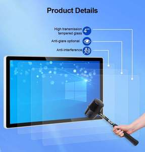スリム32インチ超薄型VESAウォールマウント12VLEDTVカラーTFTLCDモニターディスプレイ32 "VGA入力付き - Product Image 3