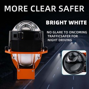 <strong>Car</strong> <strong>LED</strong> Headlamp Bulb White Light 105W 3 Inch <strong>Led</strong> Headlights Laser Bi <strong>Led</strong> Projector Lens 3.0 for Auto Lighting - Product Image 3