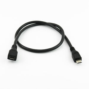 批发价微型USB公对母5针扩展数据充电适配器电缆 - Product Image 1